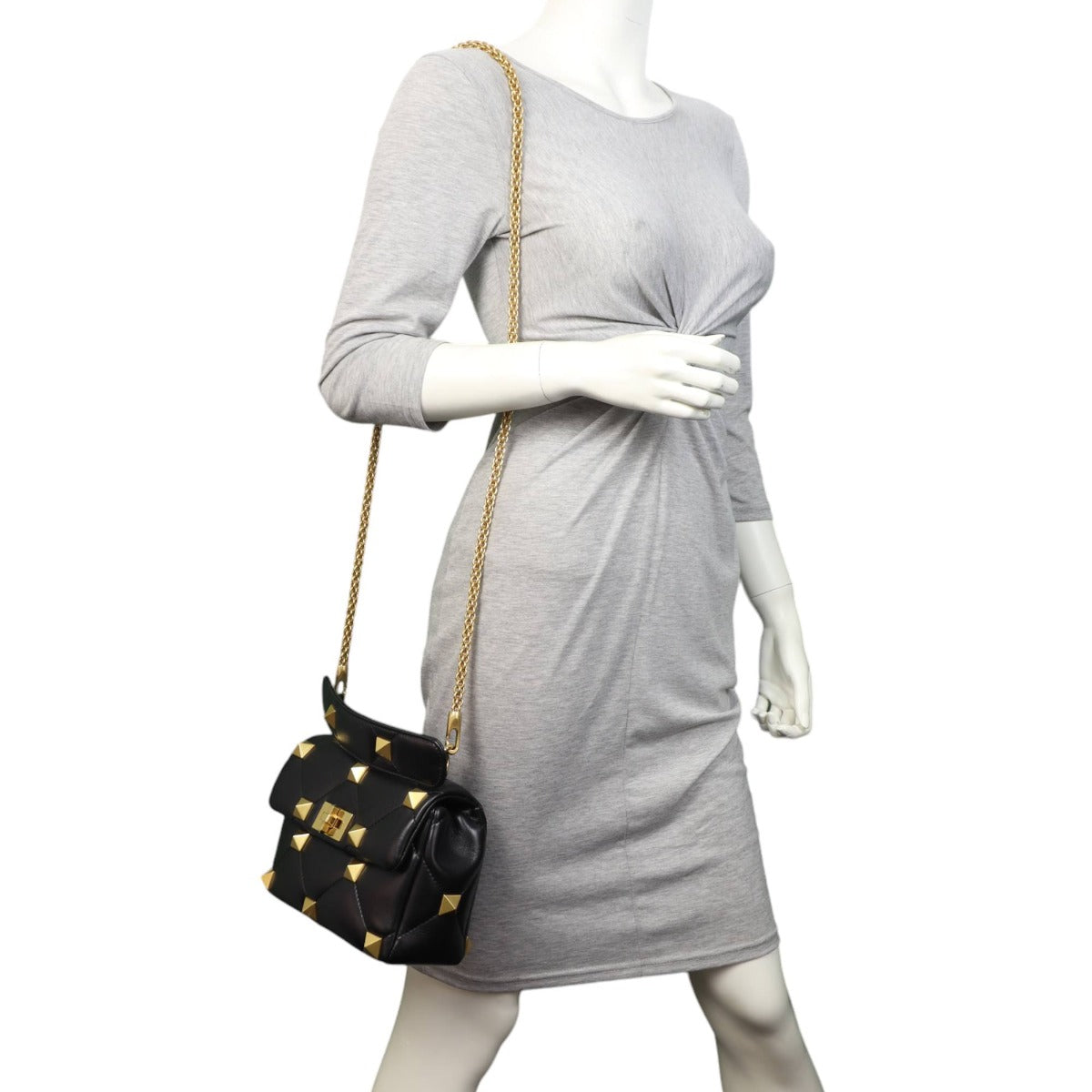 Valentino Roman Stud Shoulder Bag Medium