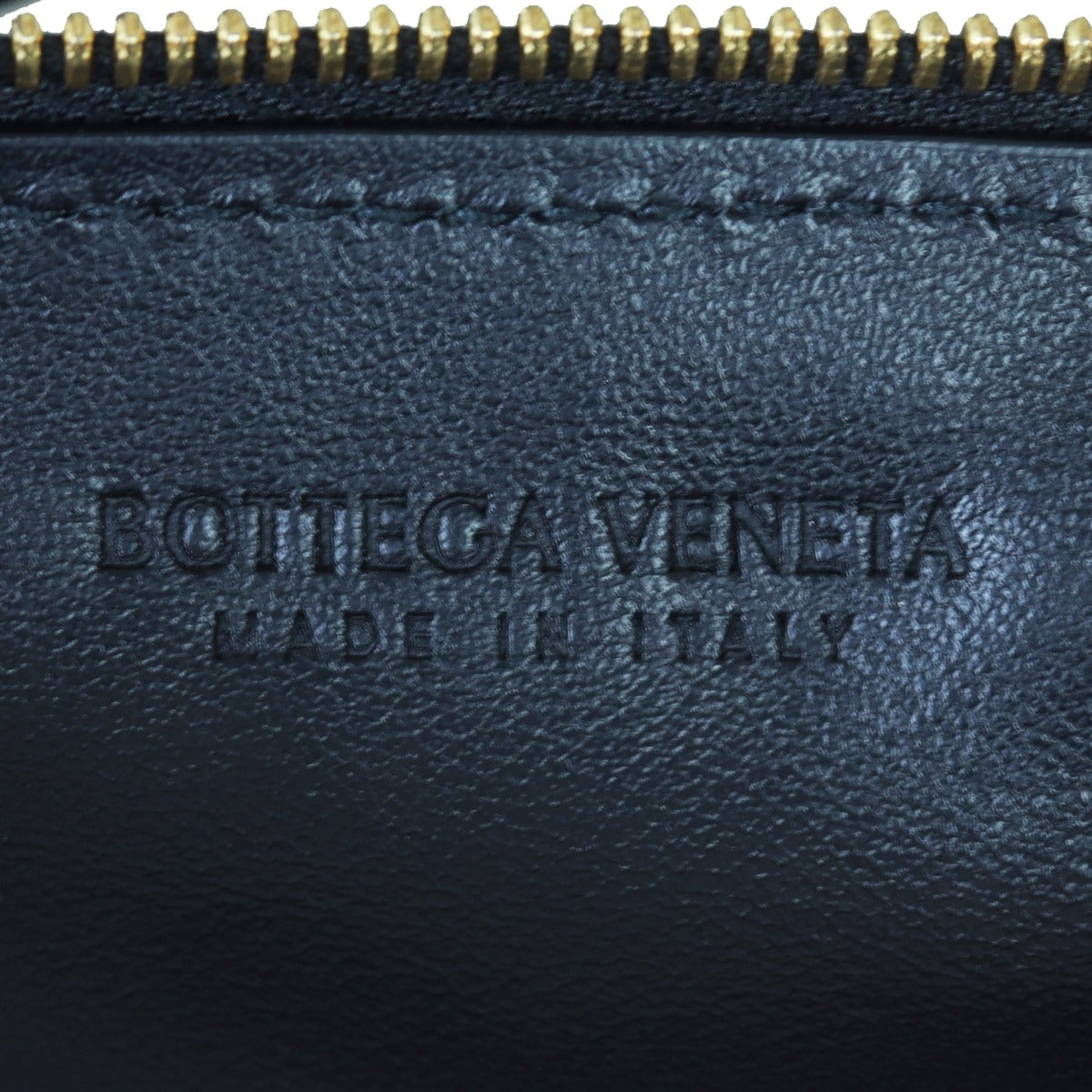 Bottega Veneta Nappa Double Knot Mini Bag Interior Stamp