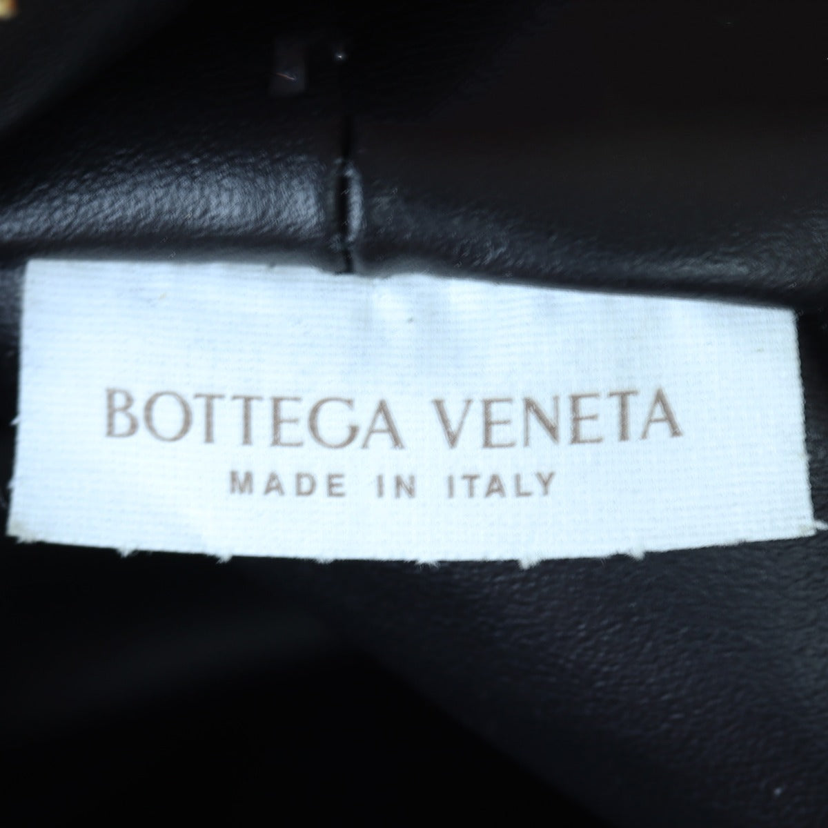 Bottega Veneta Nappa Double Knot Mini Bag Interior Stamp