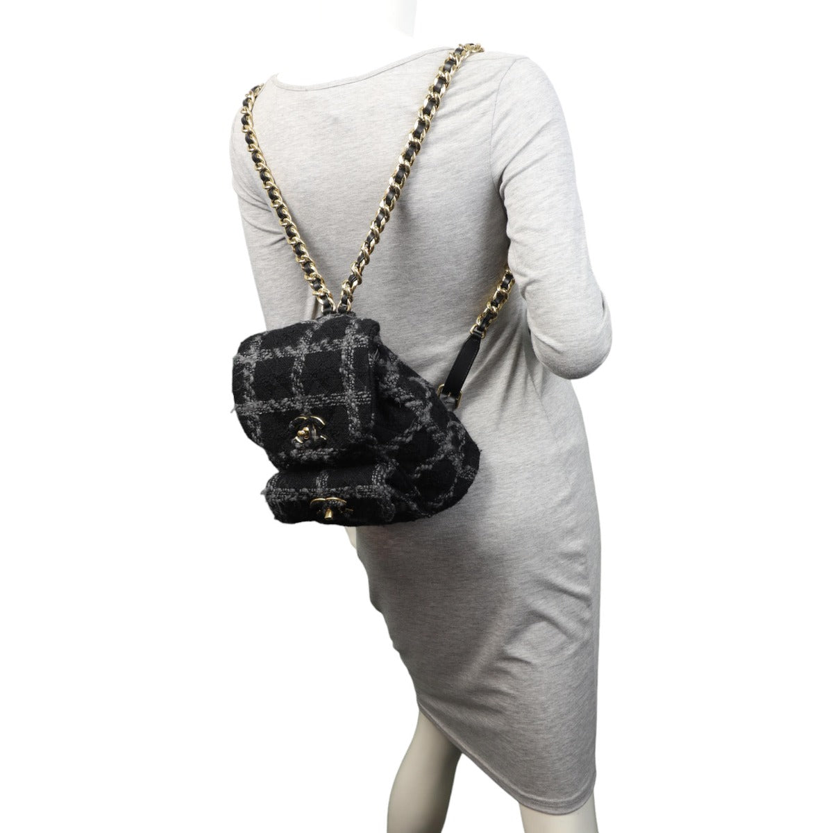 Chanel Duma Backpack Tweed