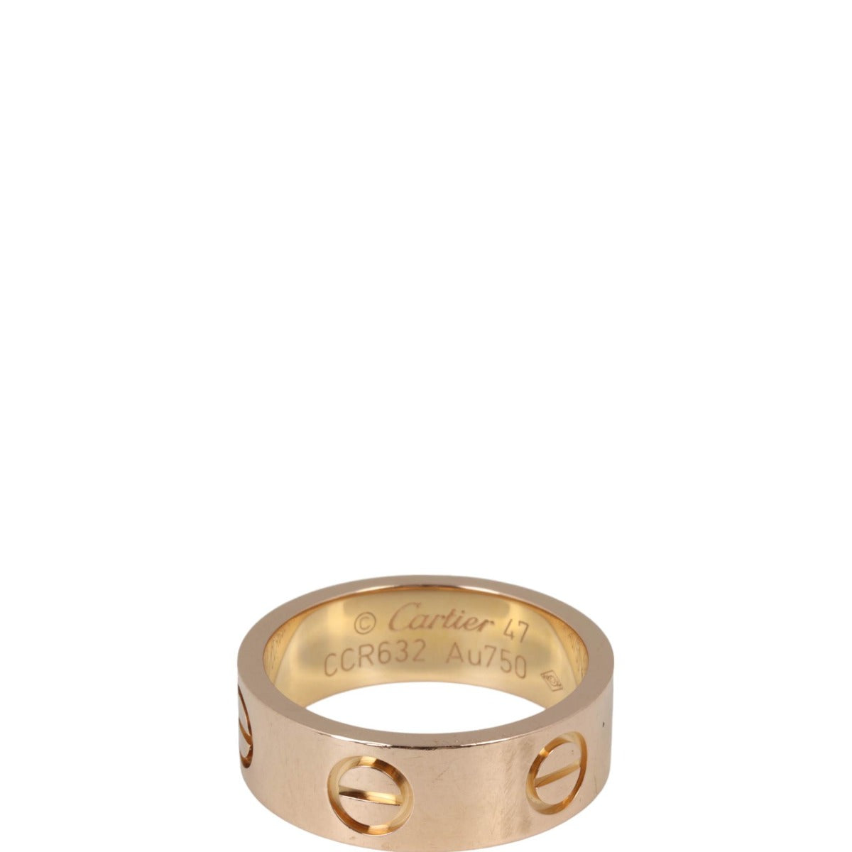 Cartier Love Ring 18k Rose Gold