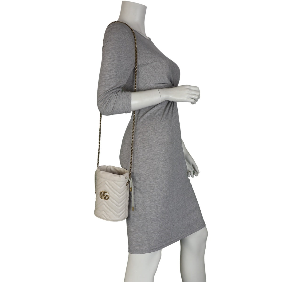 Gucci GG Marmont Mini Bucket Bag