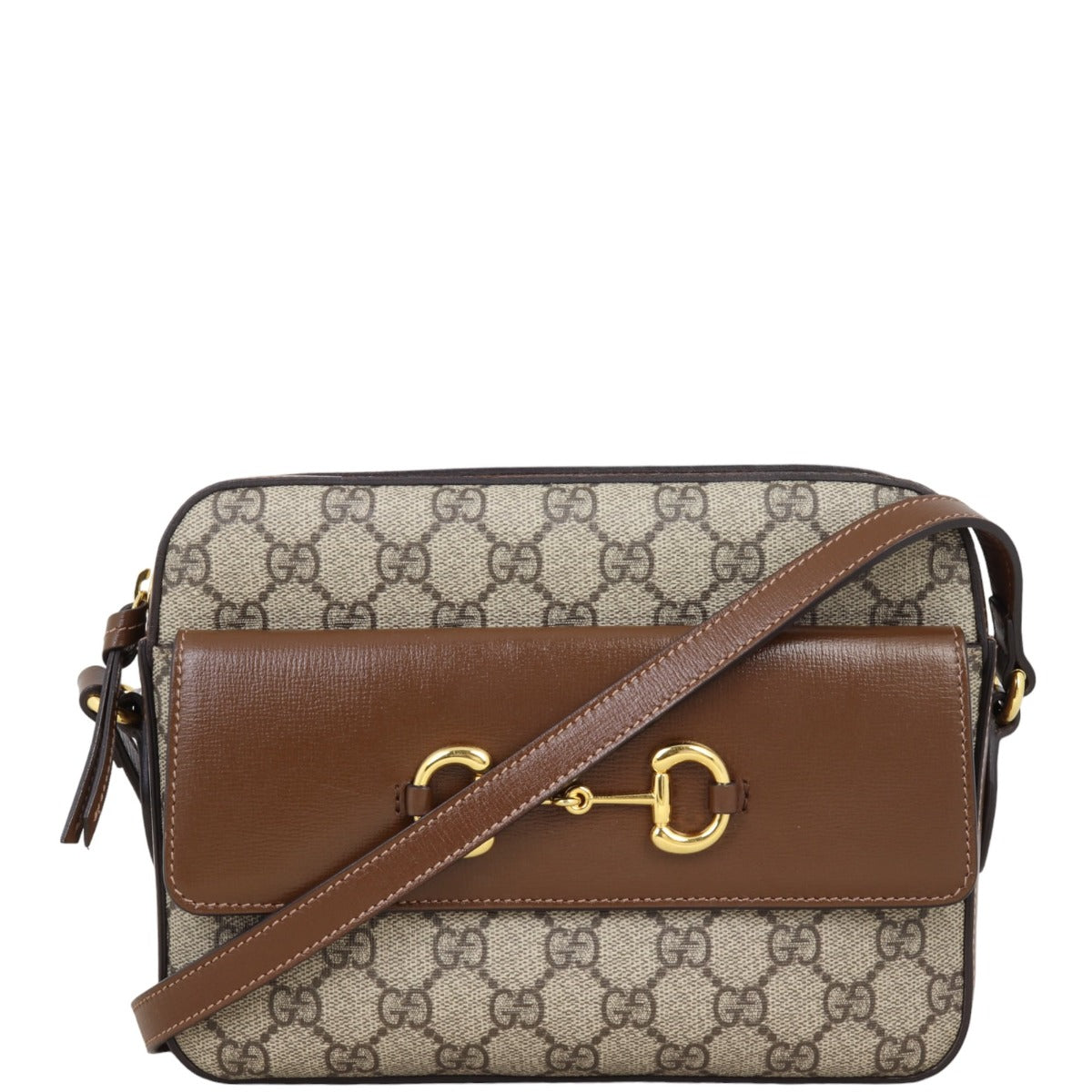 Gucci GG Supreme Horsebit 1955 Shoulder Bag Small