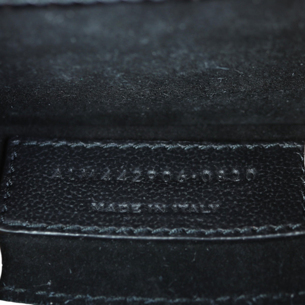 Saint Laurent Sunset Medium Croc-Embossed