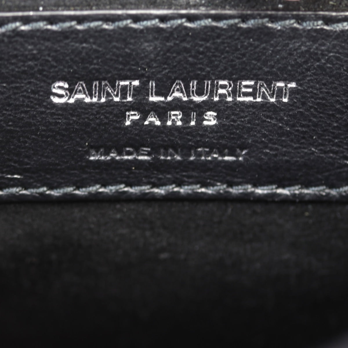 Saint Laurent Sunset Medium Croc-Embossed