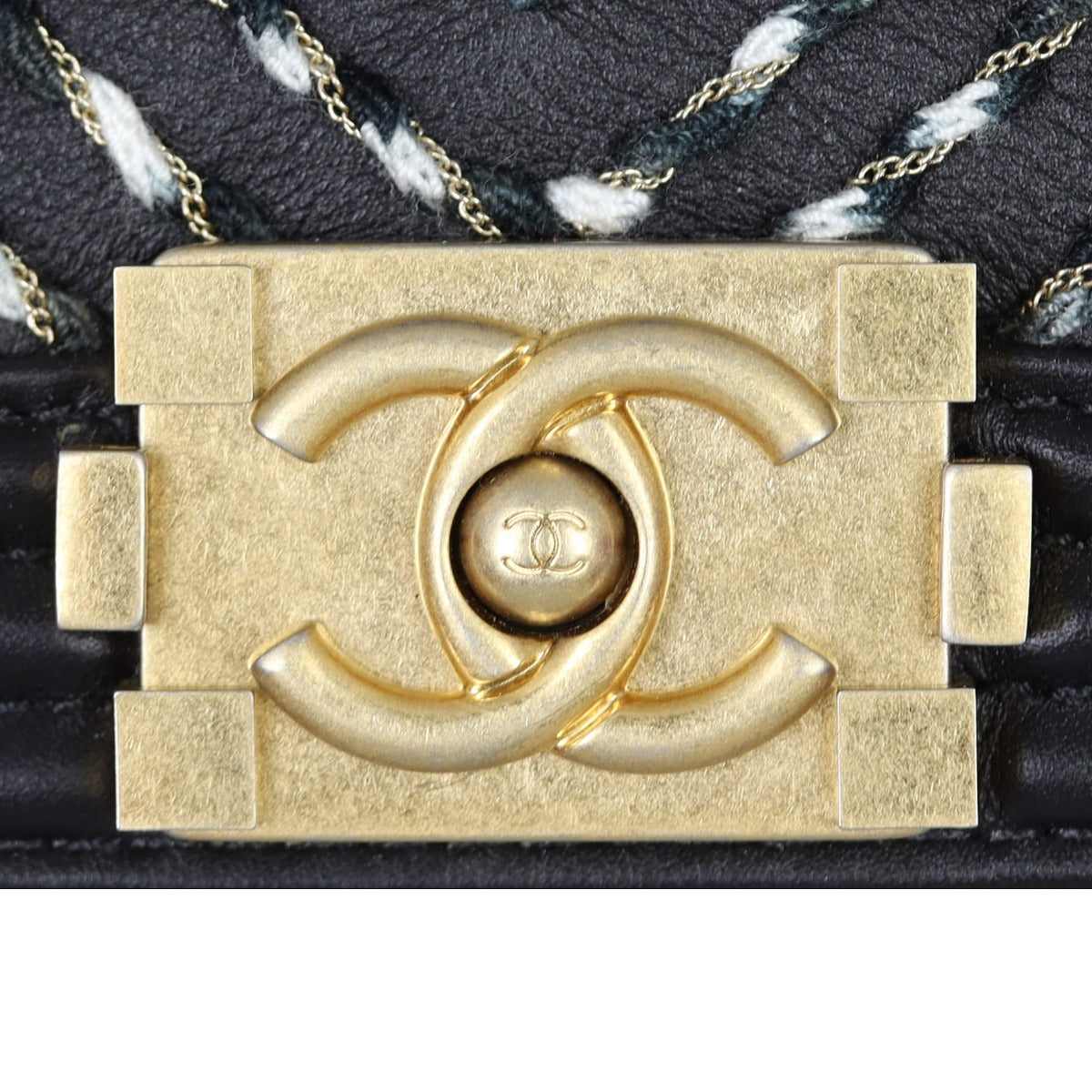 Chanel Boy Embroidered By the Sea Belt Bag Hardware