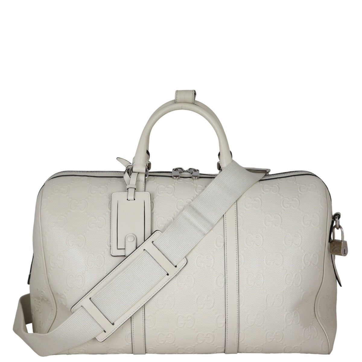Gucci GG Embossed Duffle Bag