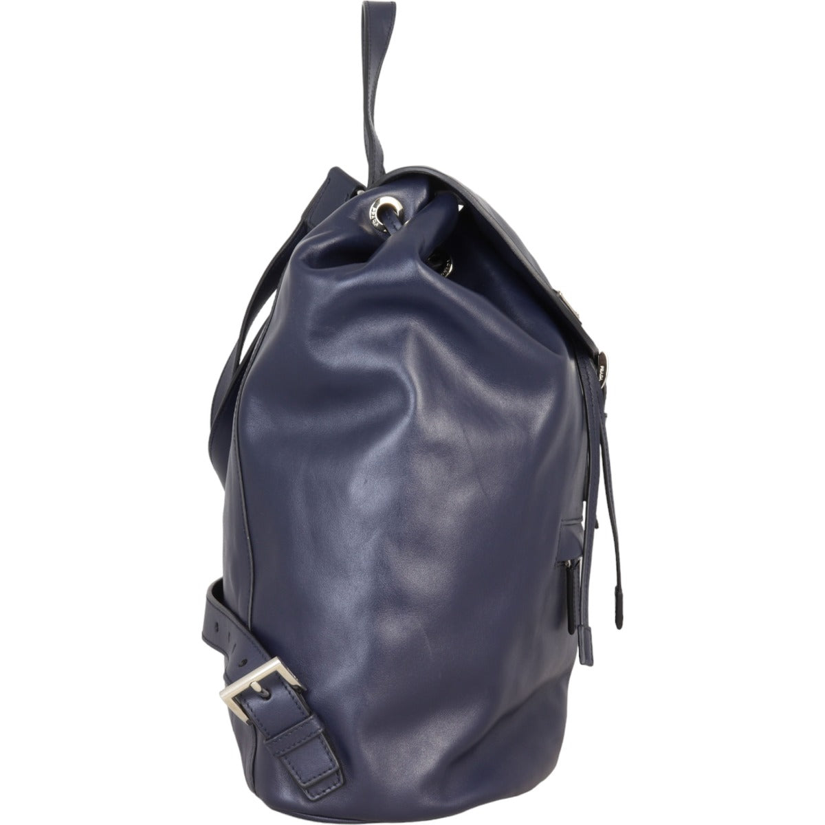Prada Soft Calf Zip Pocket Backpack