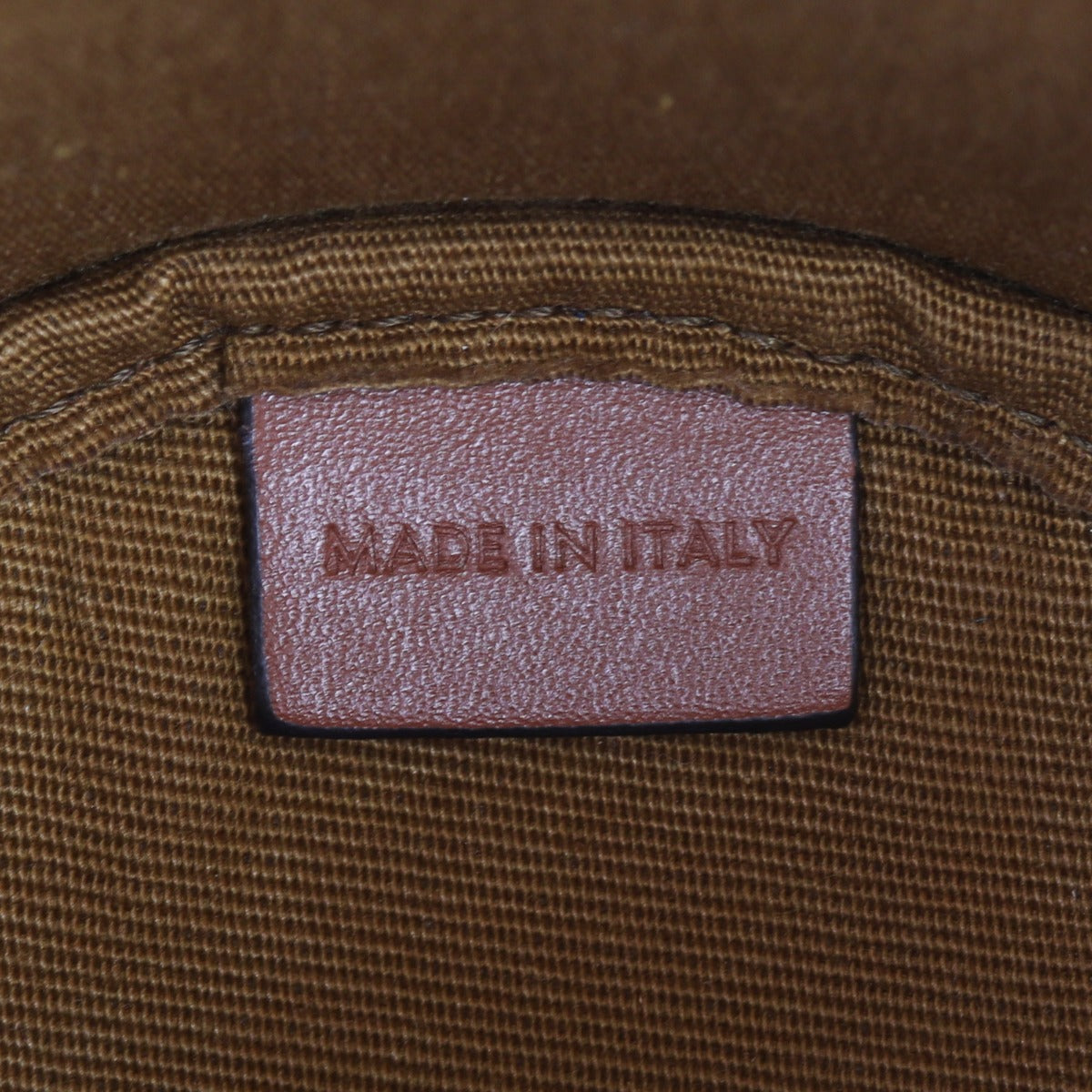 Celine Triomphe Bucket Bag Small Interior Stamp