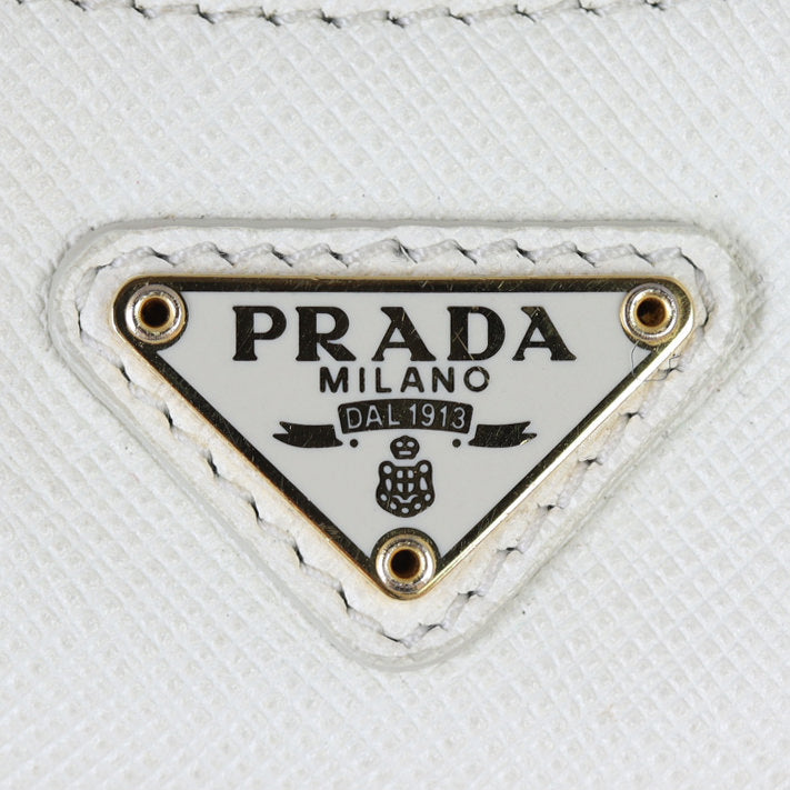 Prada Re-Edition Saffiano Mini Shoulder Bag Hardware