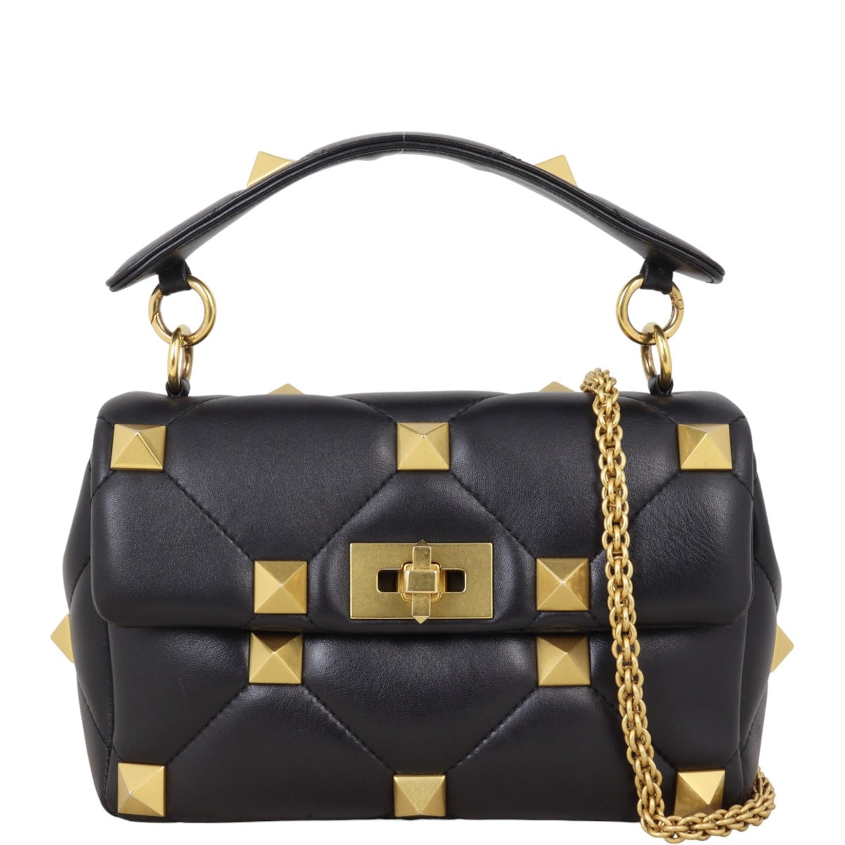 Valentino Roman Stud Shoulder Bag Medium