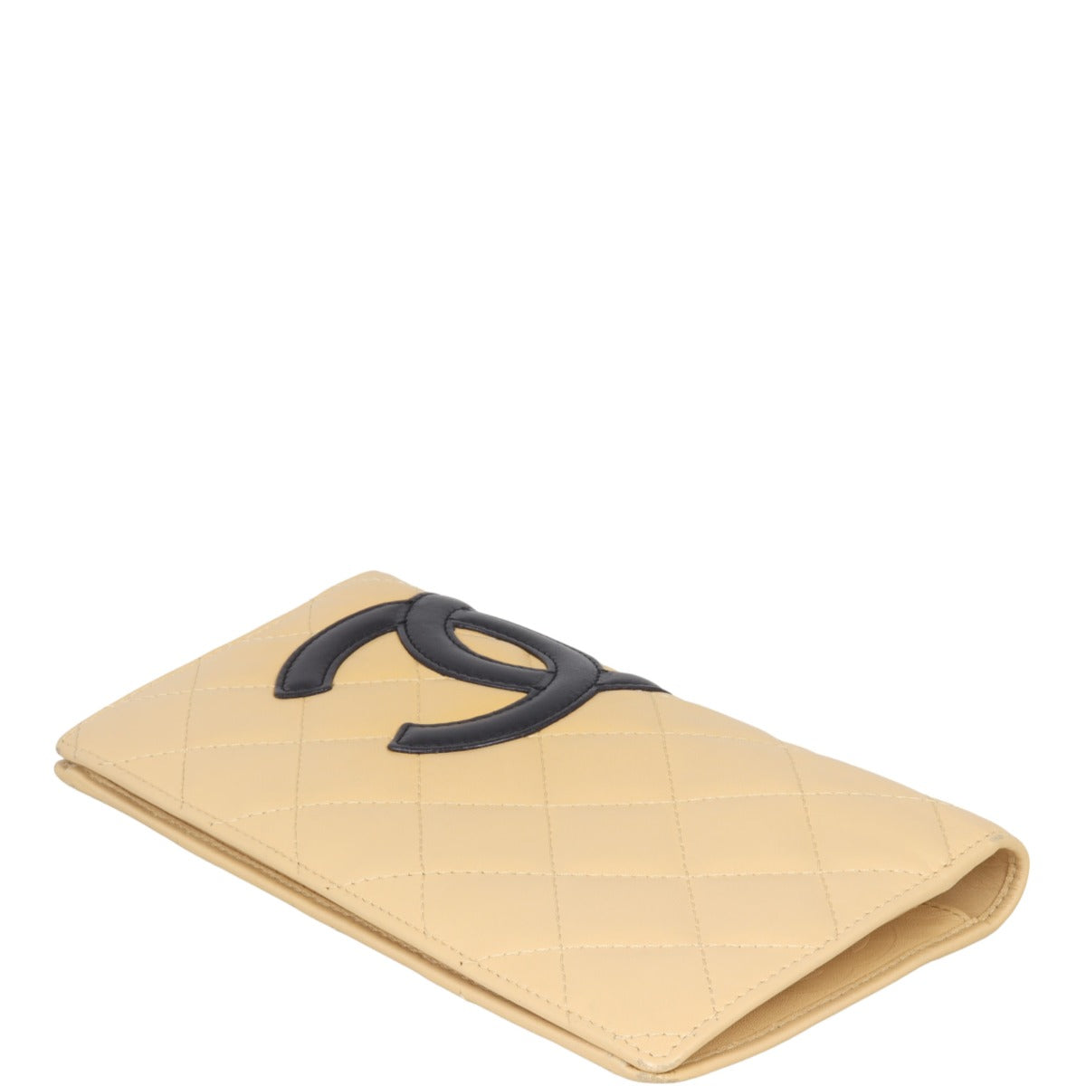 Chanel Ligne Cambon Yen Wallet | Beige
