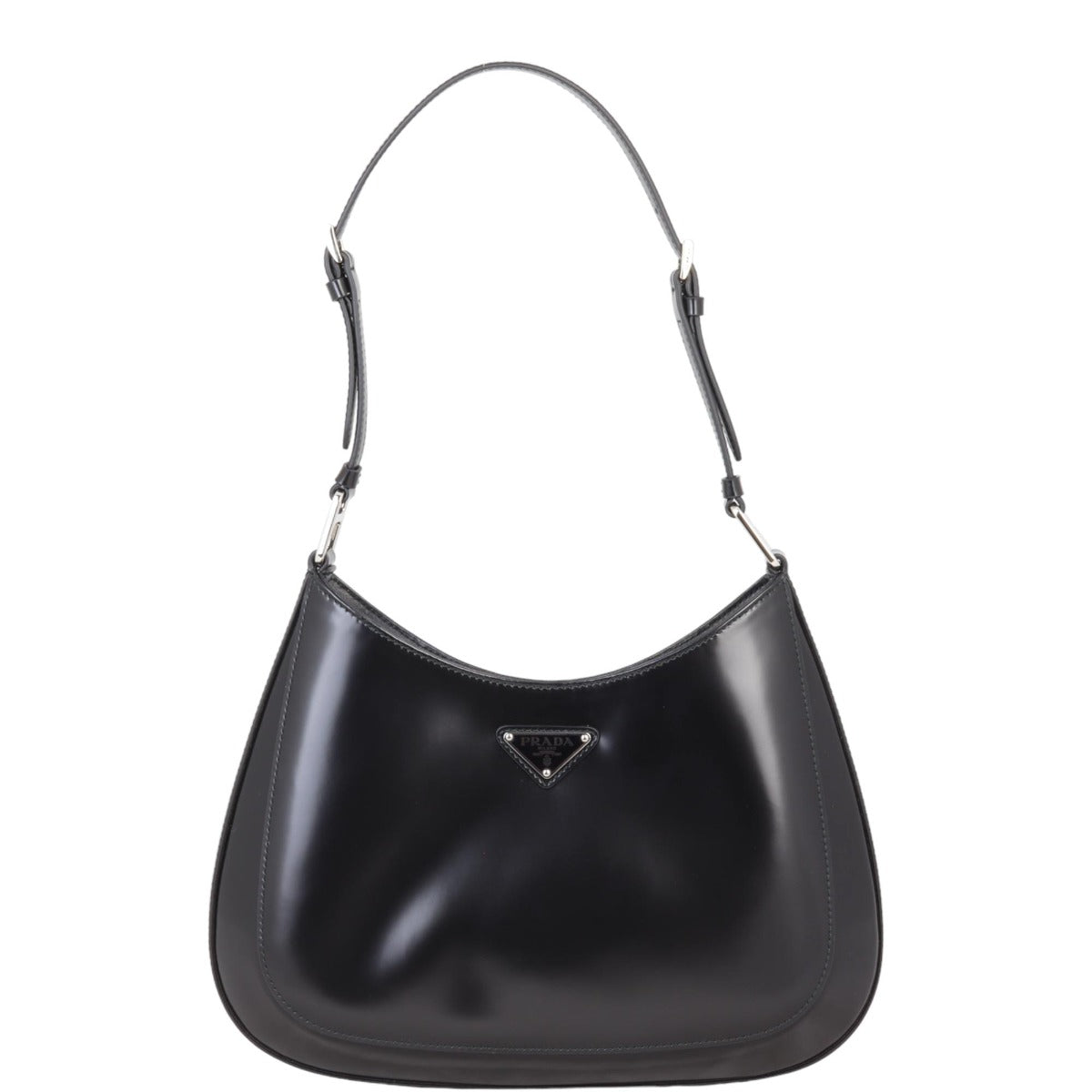 Prada Cleo Shoulder Bag Brushed Leather
