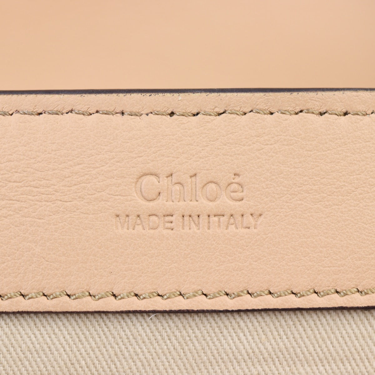 Chloe Faye Day Bag Medium Croc-Embossed