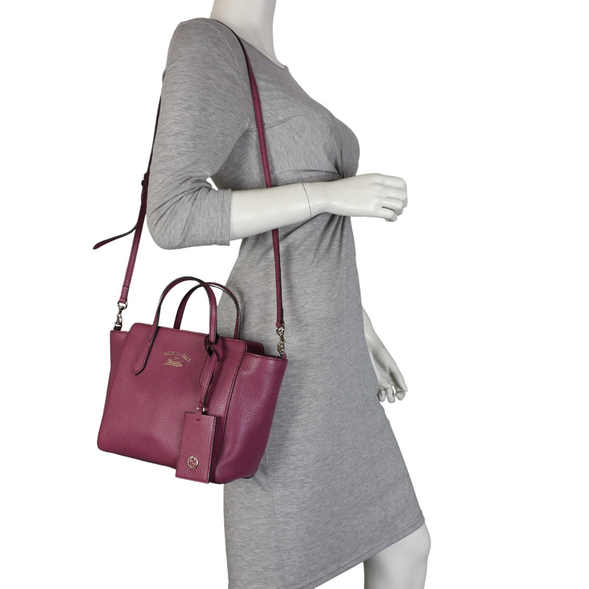 Gucci Swing Mini Leather Tote