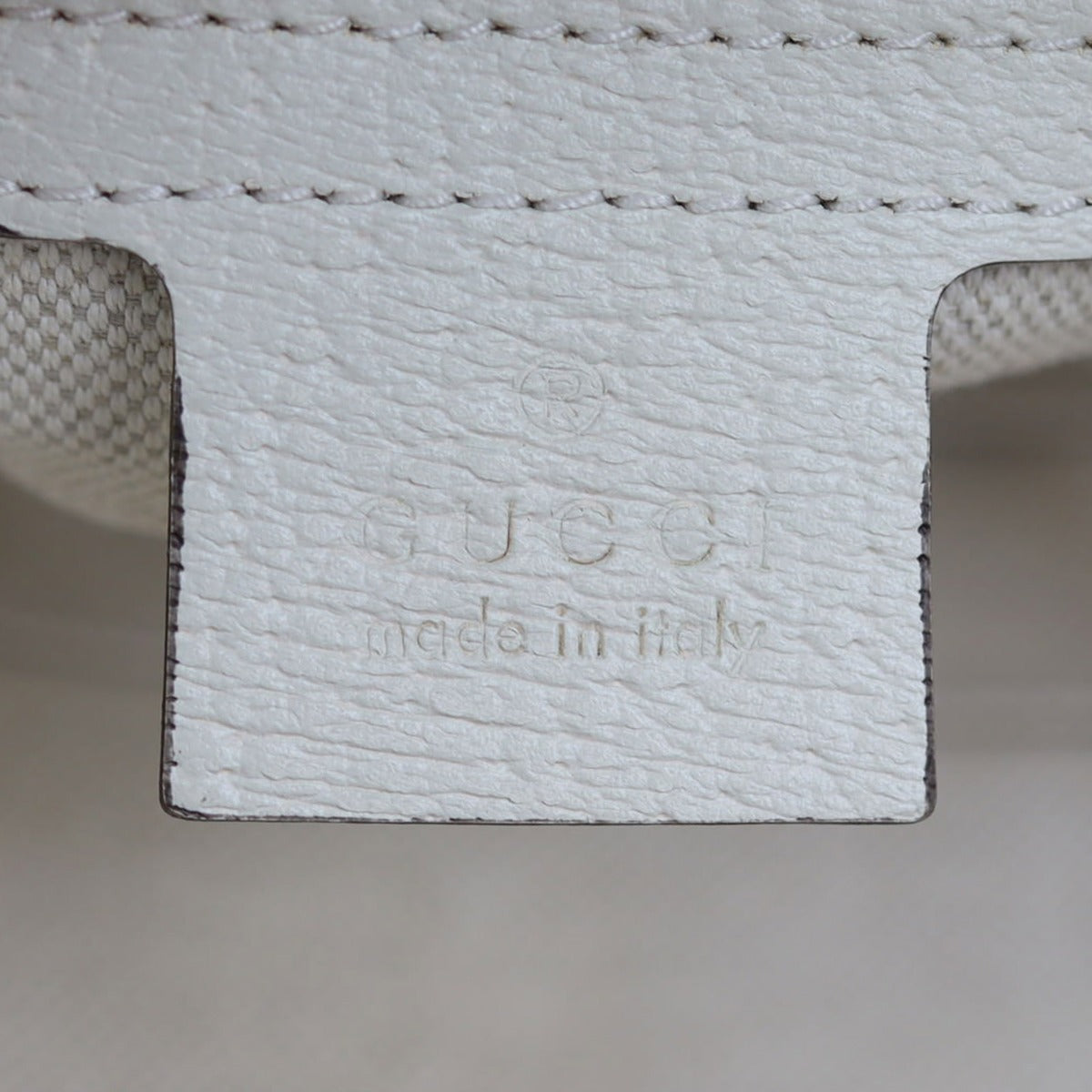 Gucci Ophidia Flora Backpack Interior Stamp