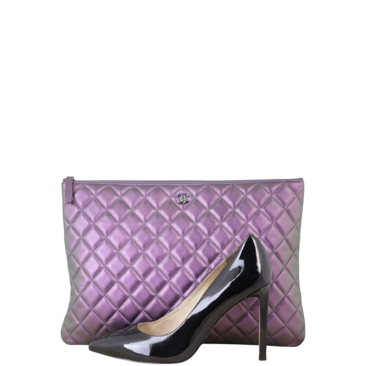 Chanel Classic O-Case Large Iridescent