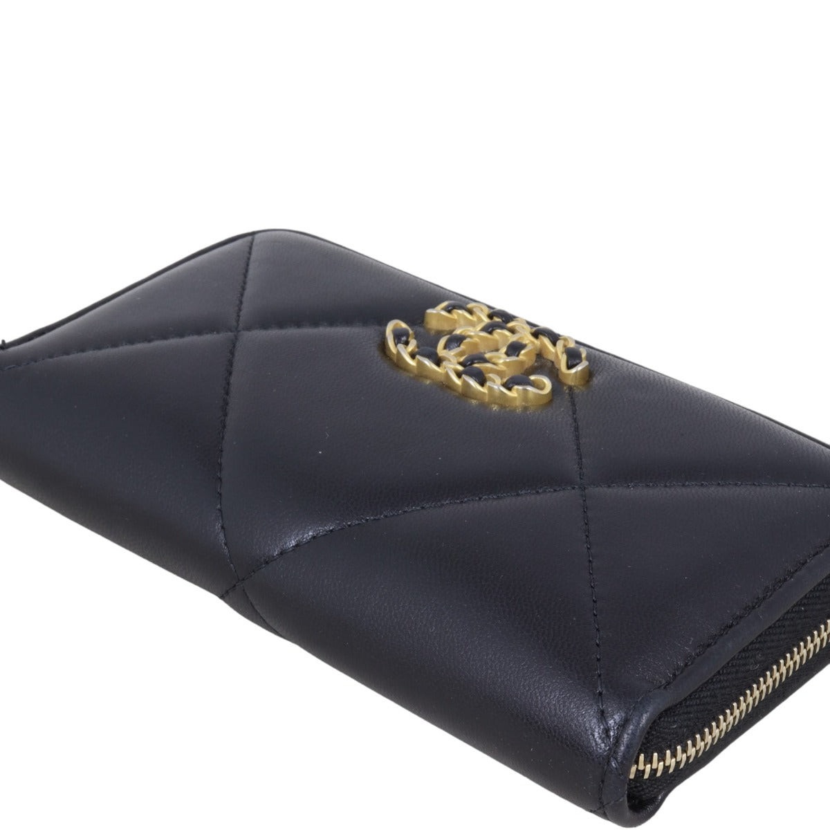 Chanel 19 Zip Around Wallet