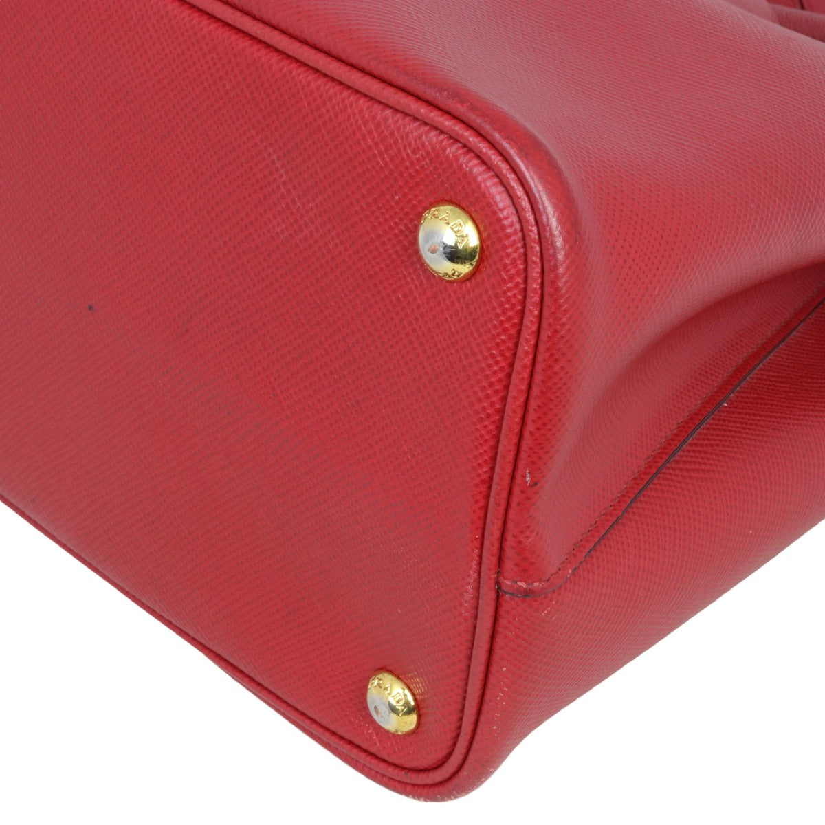 Prada Saffiano Cuir Double Bag Medium
