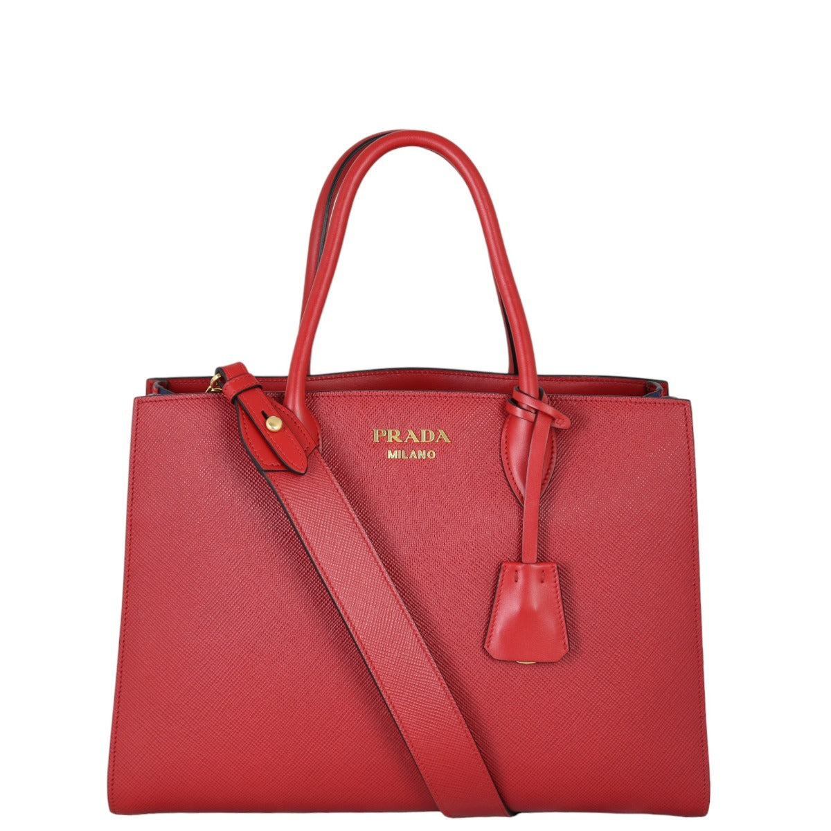 Prada Saffiano Cuir Bibliotheque Bag