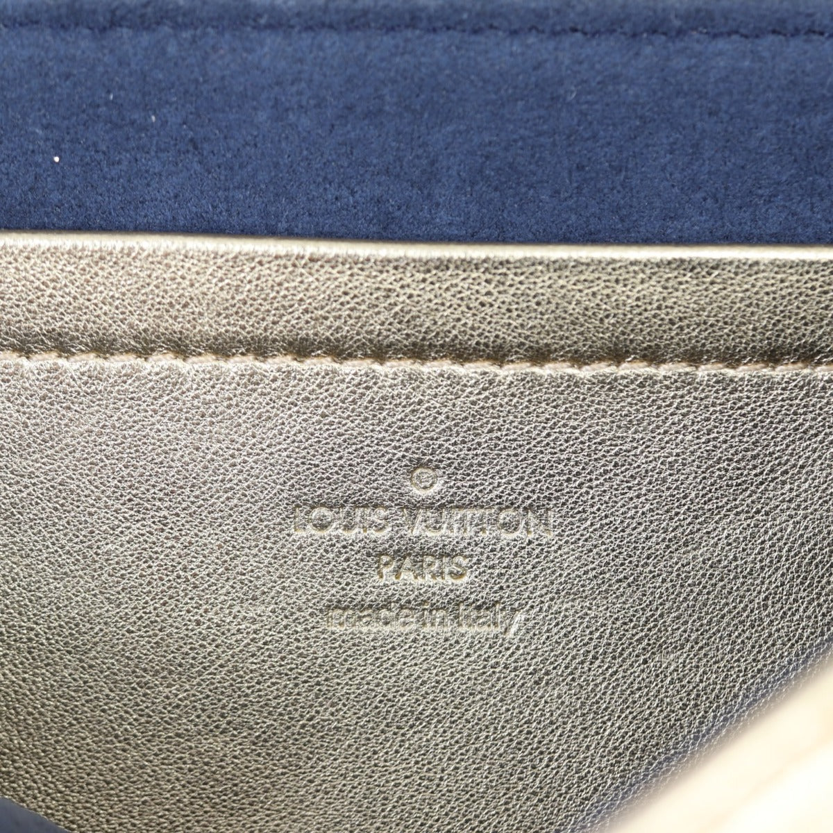 Louis Vuitton Pochette Coussin Monogram Embossed Lambskin