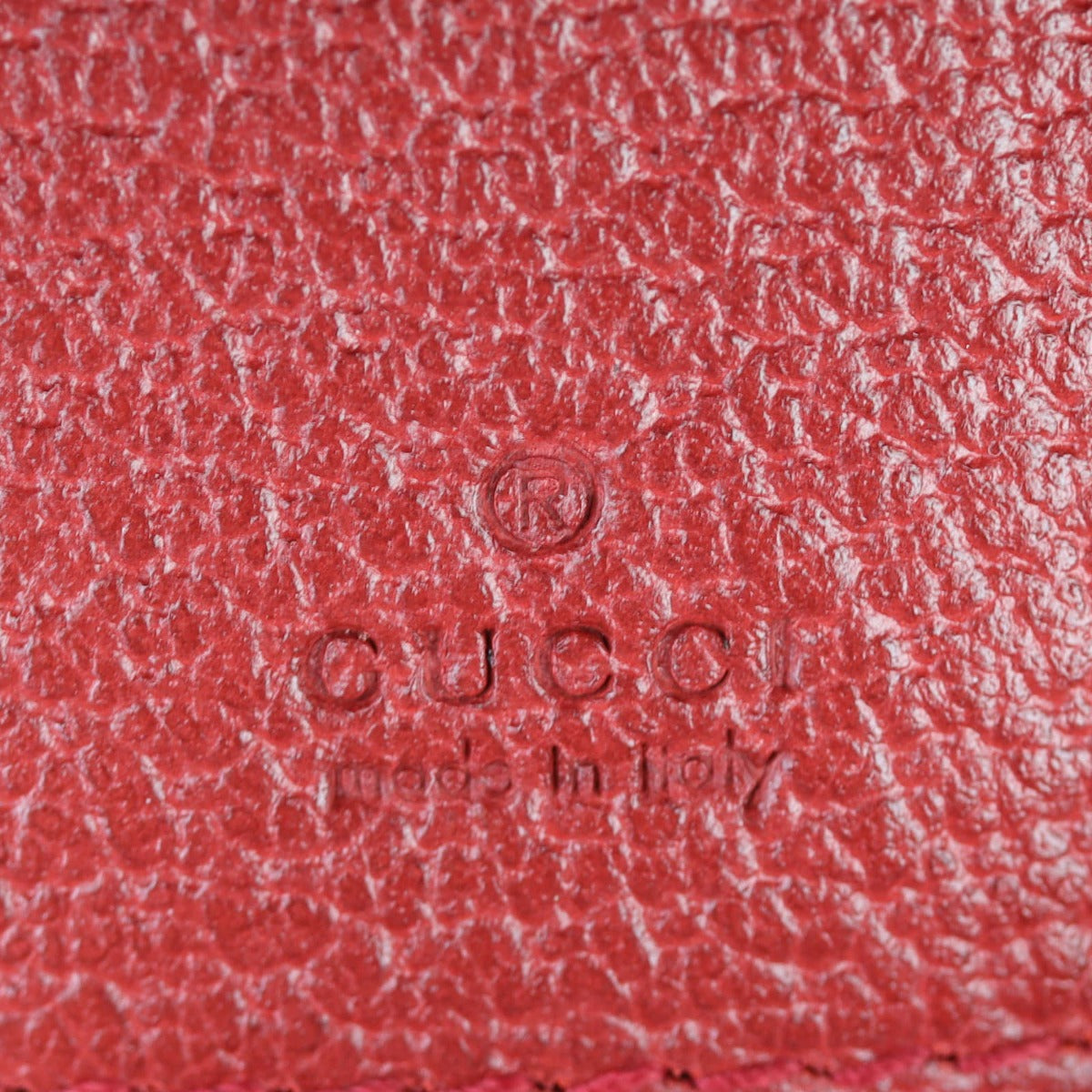 Gucci Flora GG Supreme Ophidia Round Backpack Mini Interior Stamp