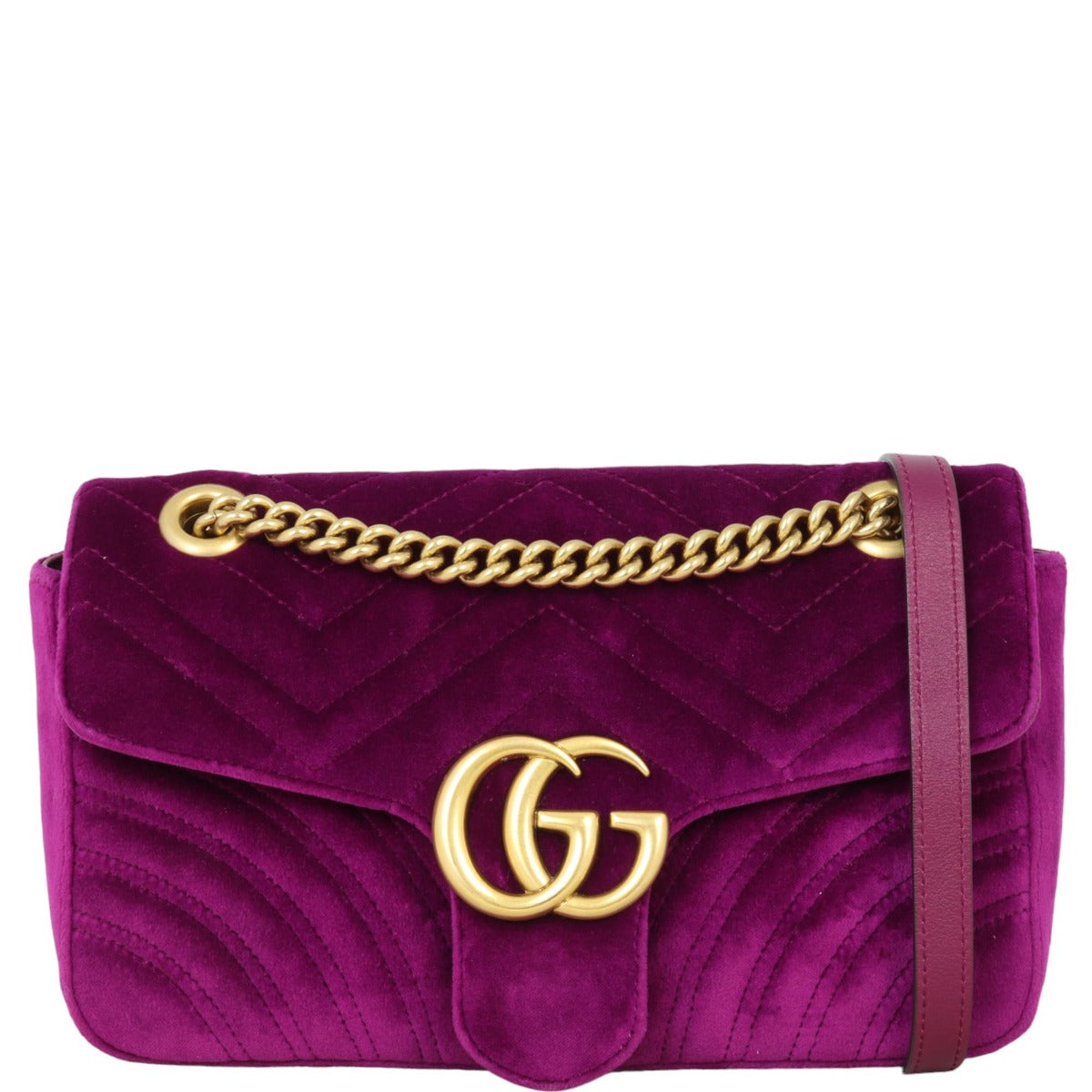 Gucci GG Marmont Velvet Small Shoulder Bag