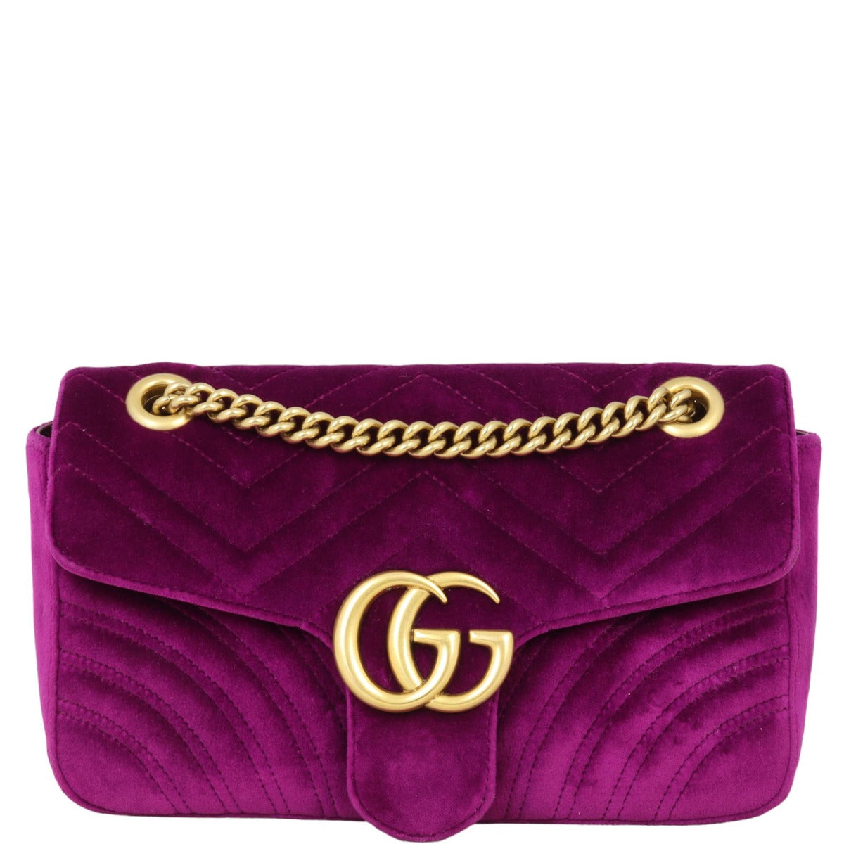 Gucci GG Marmont Velvet Small Shoulder Bag