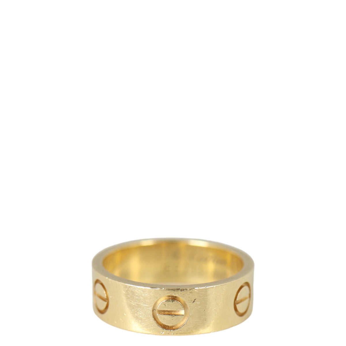 Cartier Love Ring 18k Yellow Gold