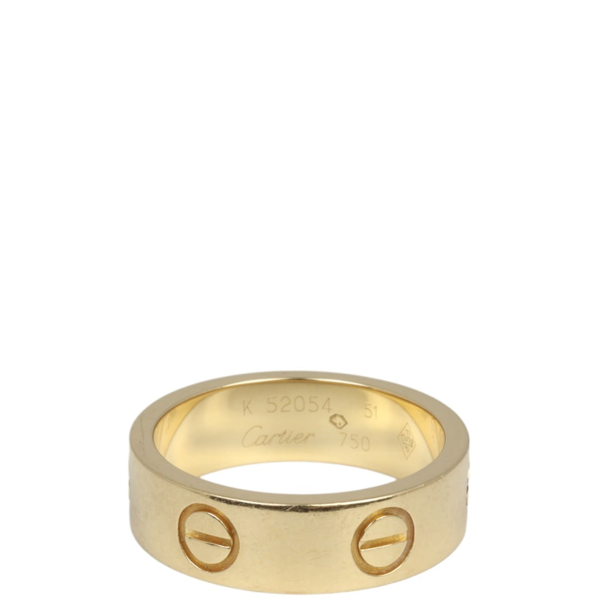 Cartier Love Ring 18k Yellow Gold