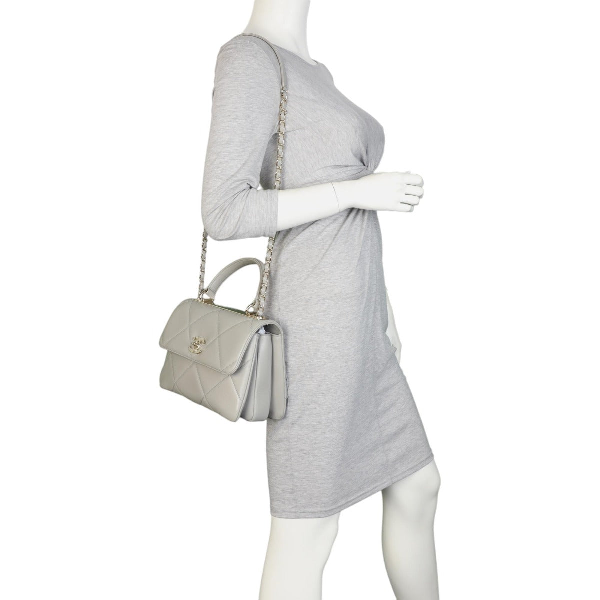 Chanel CC Trendy Small | Grey