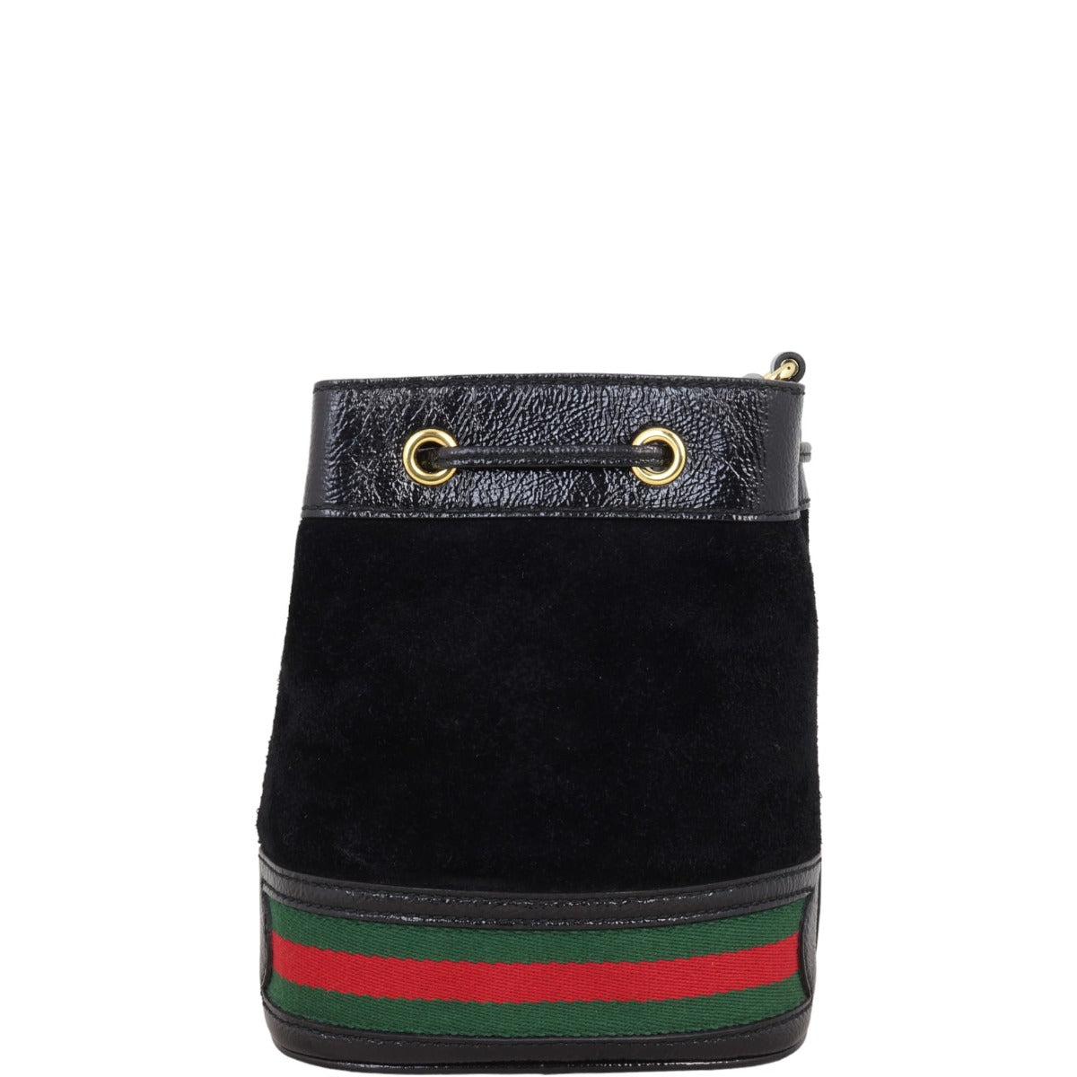 Gucci Ophidia Suede Bucket Bag Mini