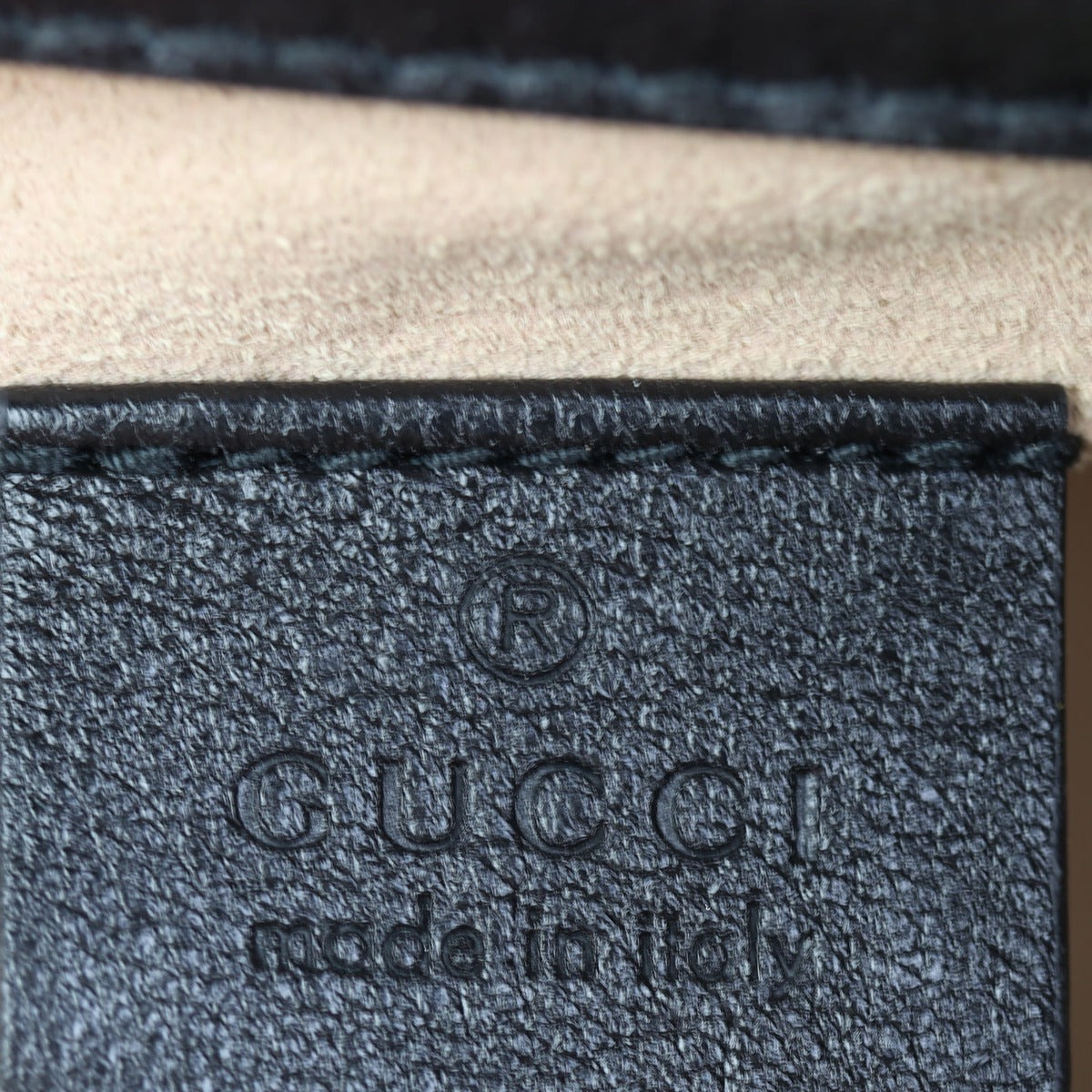 Gucci Diana Bamboo Top Handle Mini Tote Interior Stamp