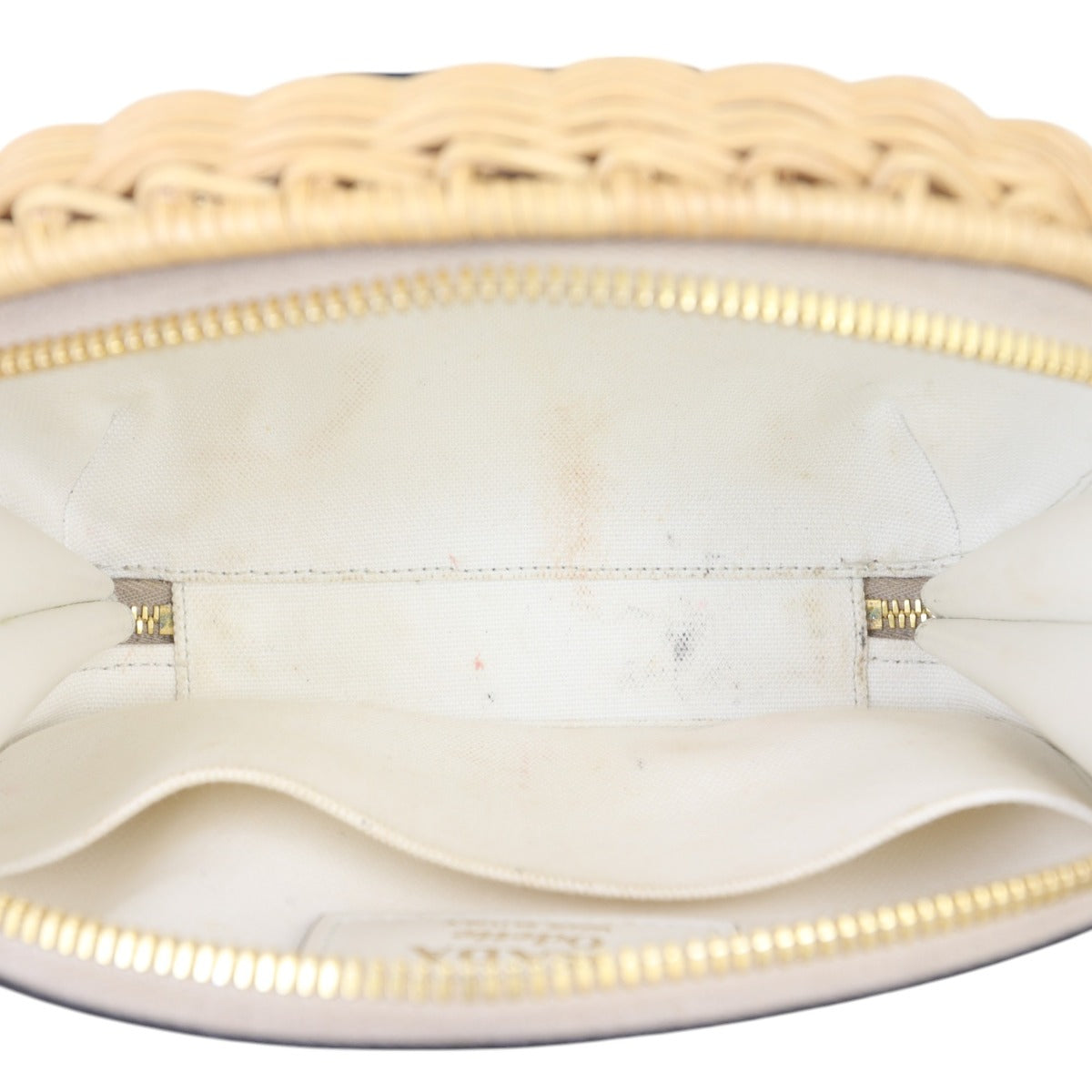 Prada Saffiano Odette Basket Handle Bag