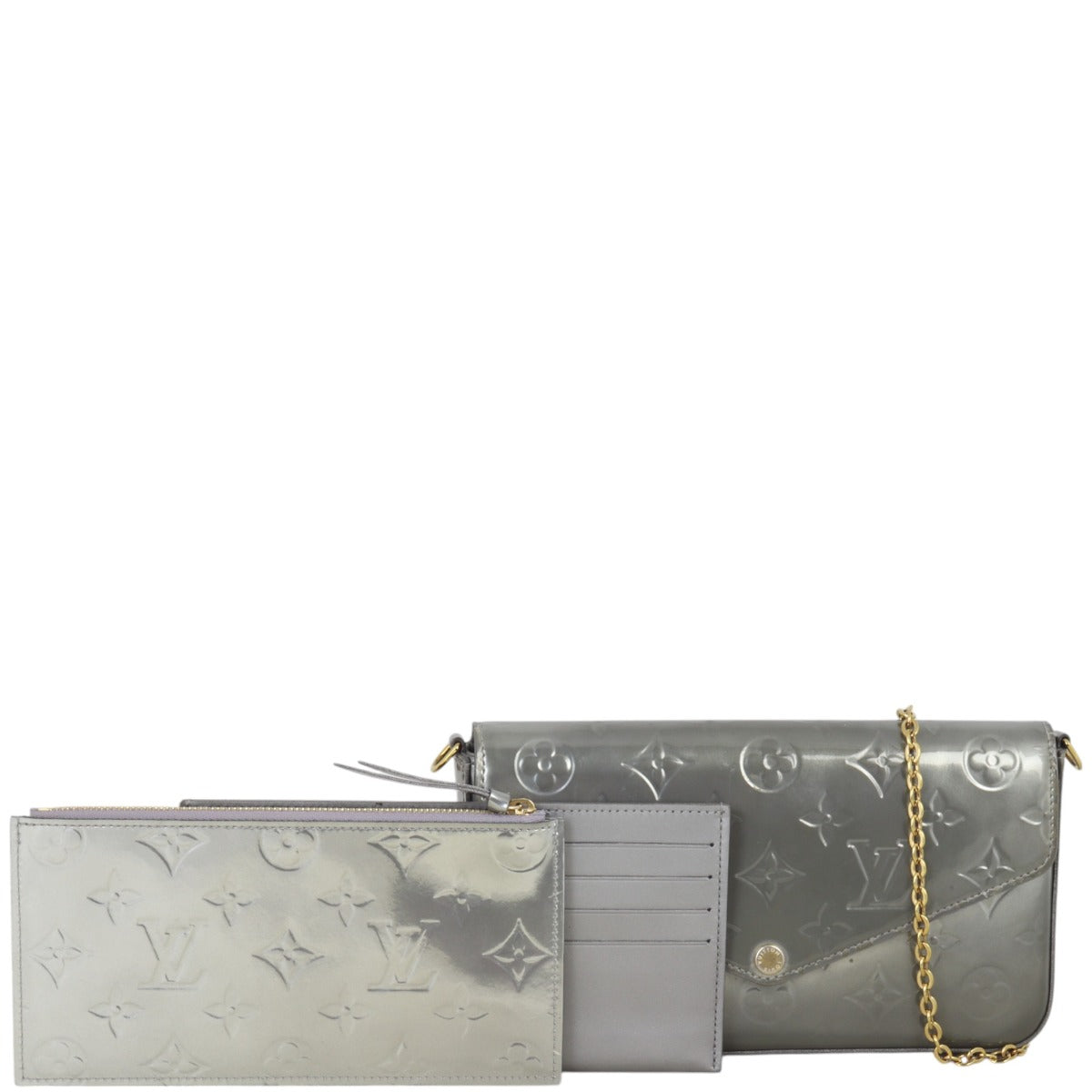 Louis Vuitton Pochette Felicie Monogram Vernis