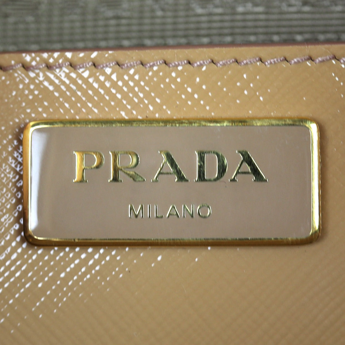 Prada Saffiano Lux Promenade Medium Stamp