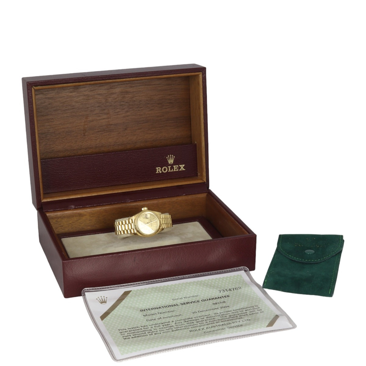 Rolex Oyster Perpetual Lady Datejust 26mm Watch