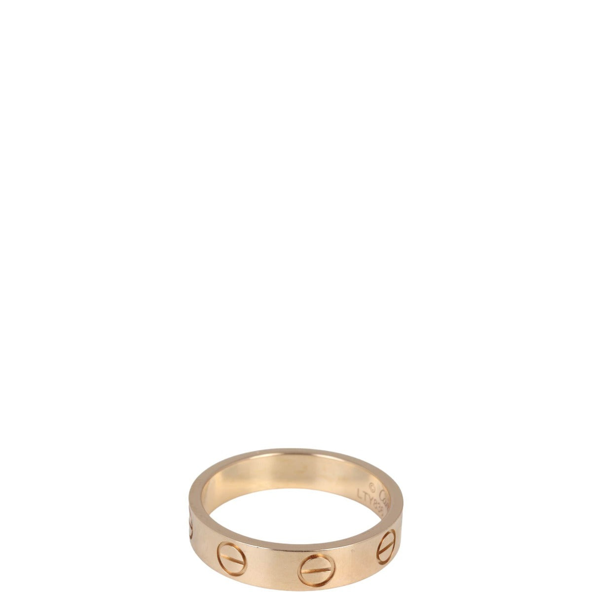 Cartier Love Wedding Band 18k Rose Gold