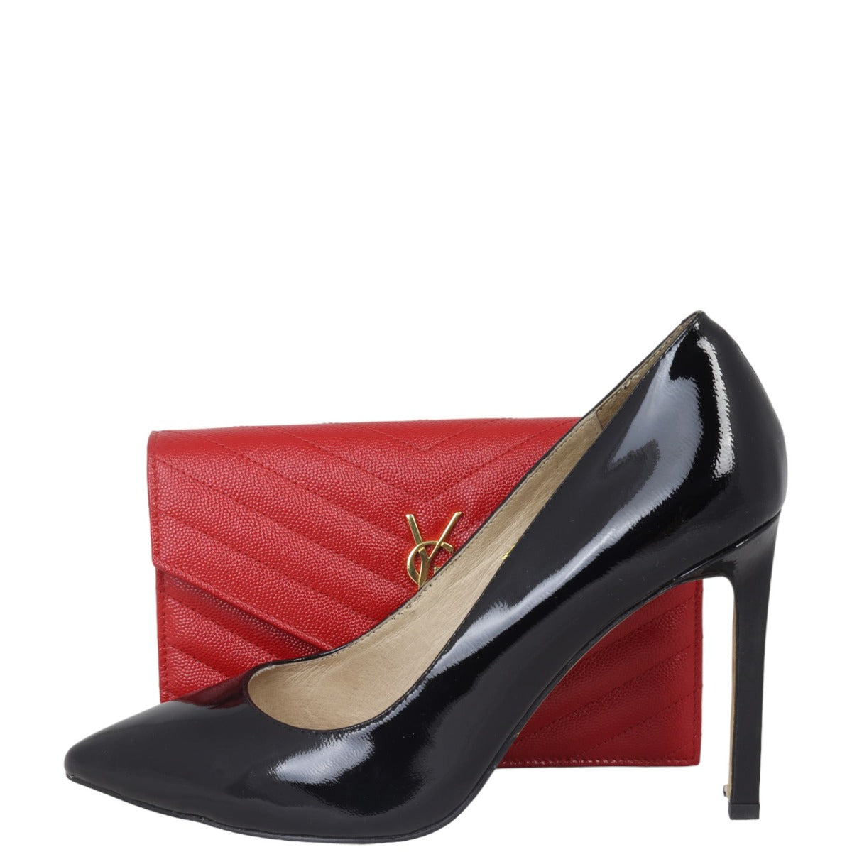 Saint Laurent Cassandre Envelope Chain Wallet