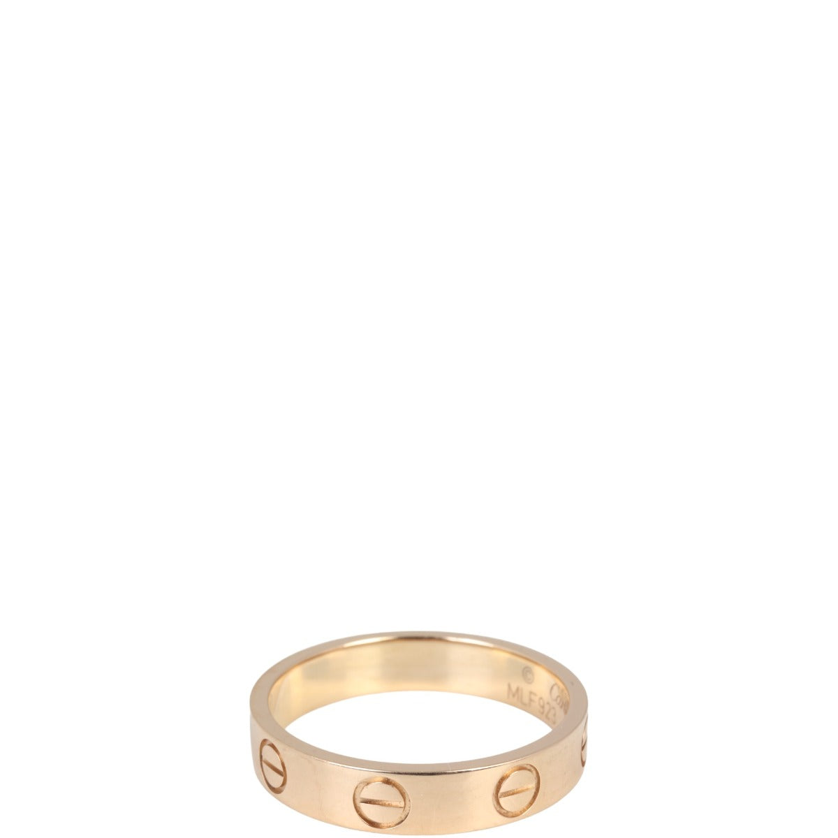 Cartier Love Wedding Band 18k Rose Gold