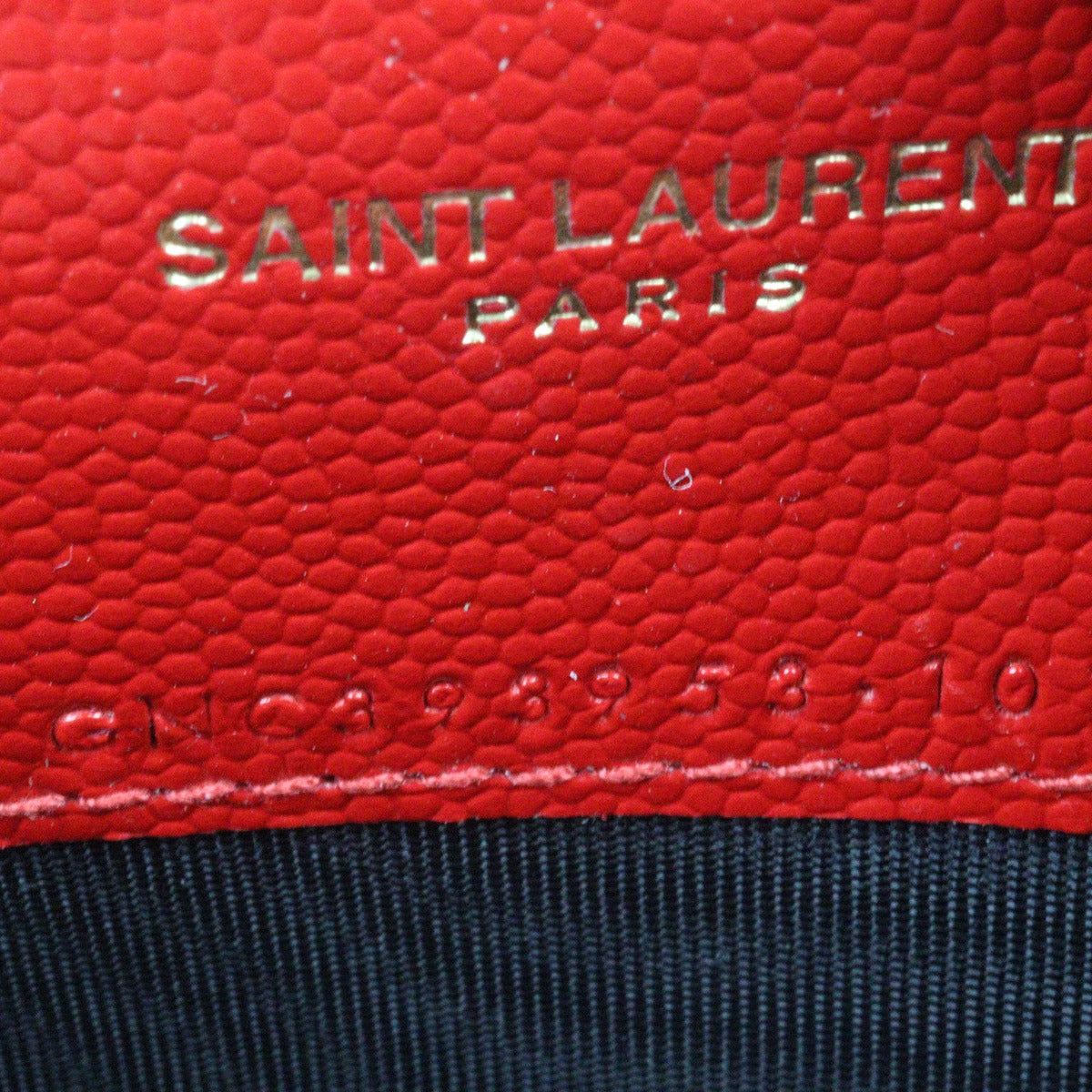 Saint Laurent Cassandre Envelope Chain Wallet