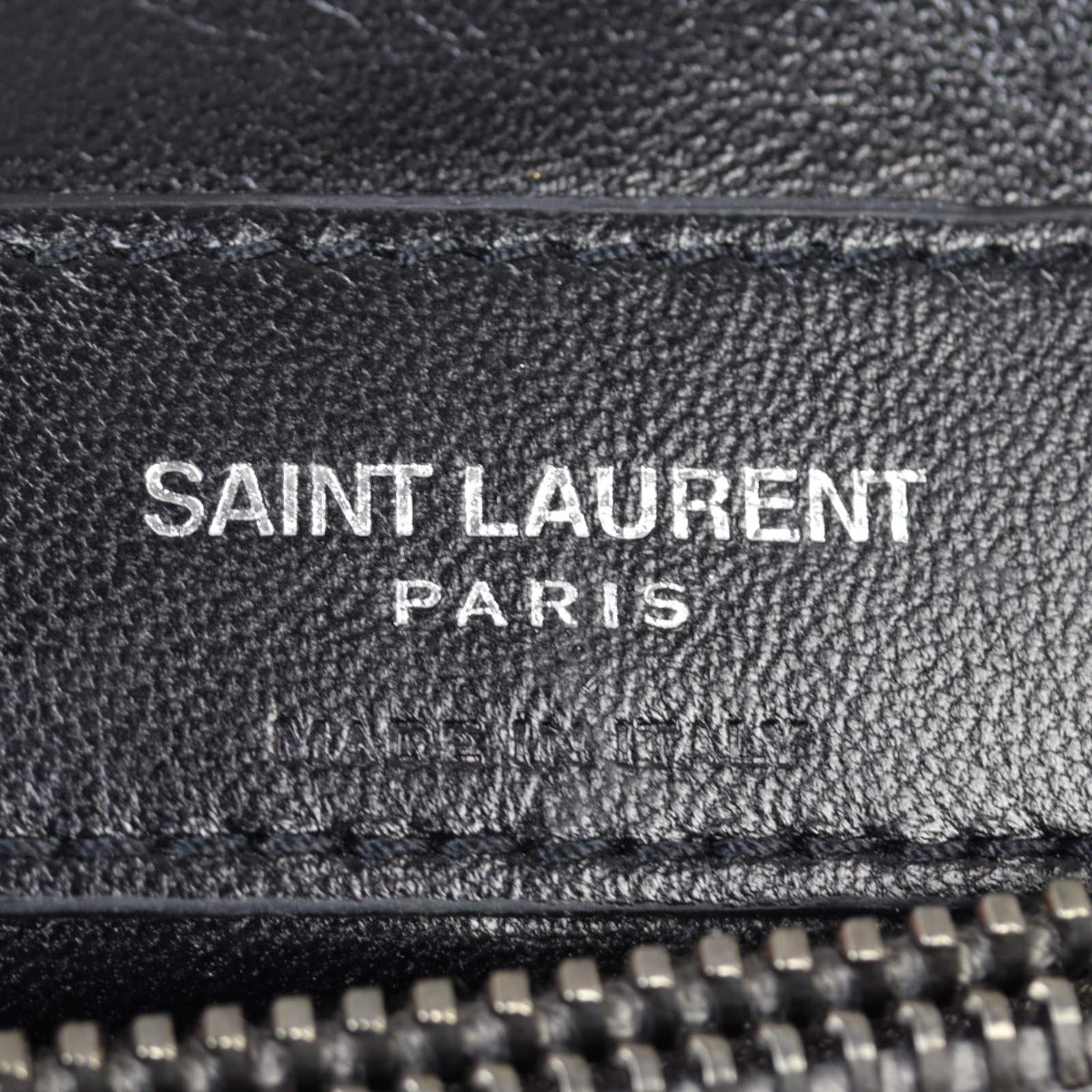 Saint Laurent West Hollywood Croc-Embossed Medium