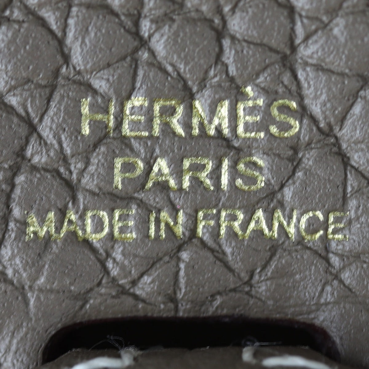 Hermes Evelyne 16 Amazone Clemence Interior Stamp