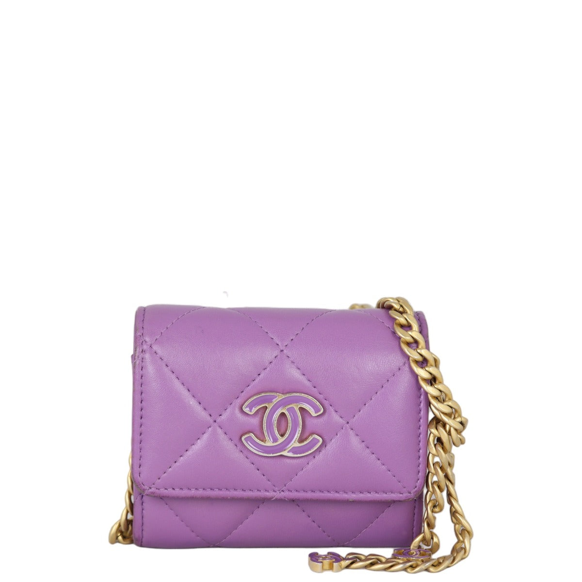 Chanel CC Card Holder on Chain