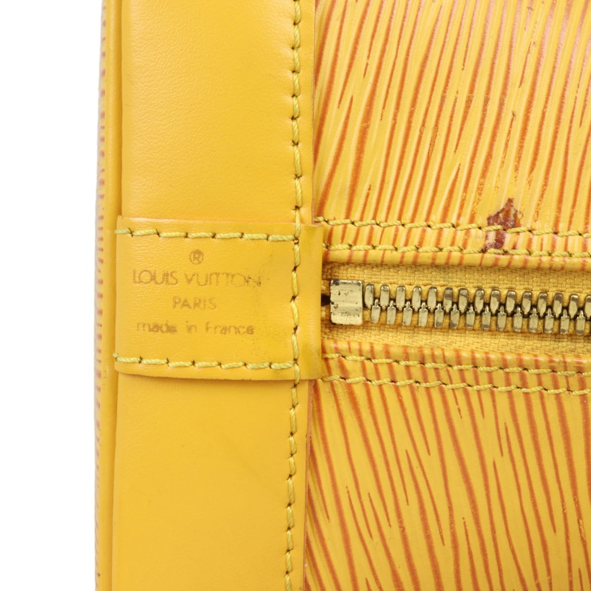 Louis Vuitton Alma PM Epi | Tassil Yellow
