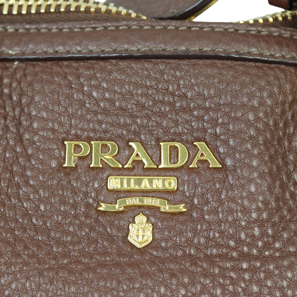 Prada Vitello Daino Bauletto Bag
