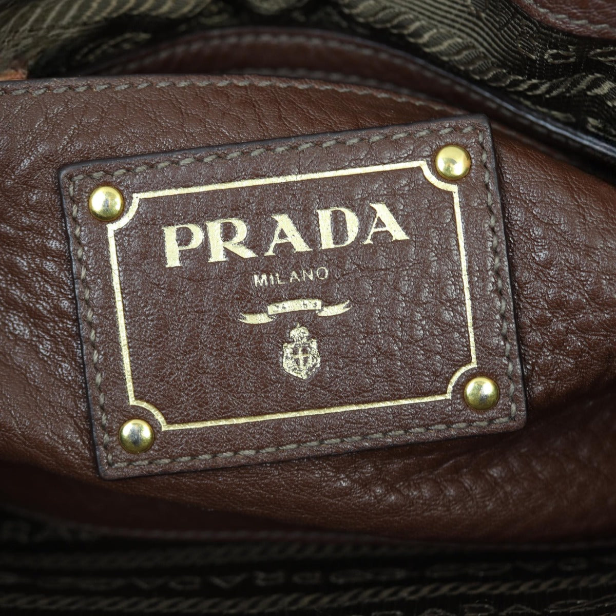 Prada Vitello Daino Bauletto Bag