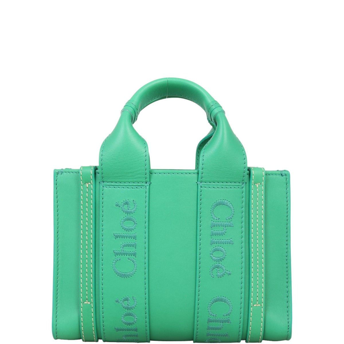 Chloe Woody Tote Bag Mini Leather