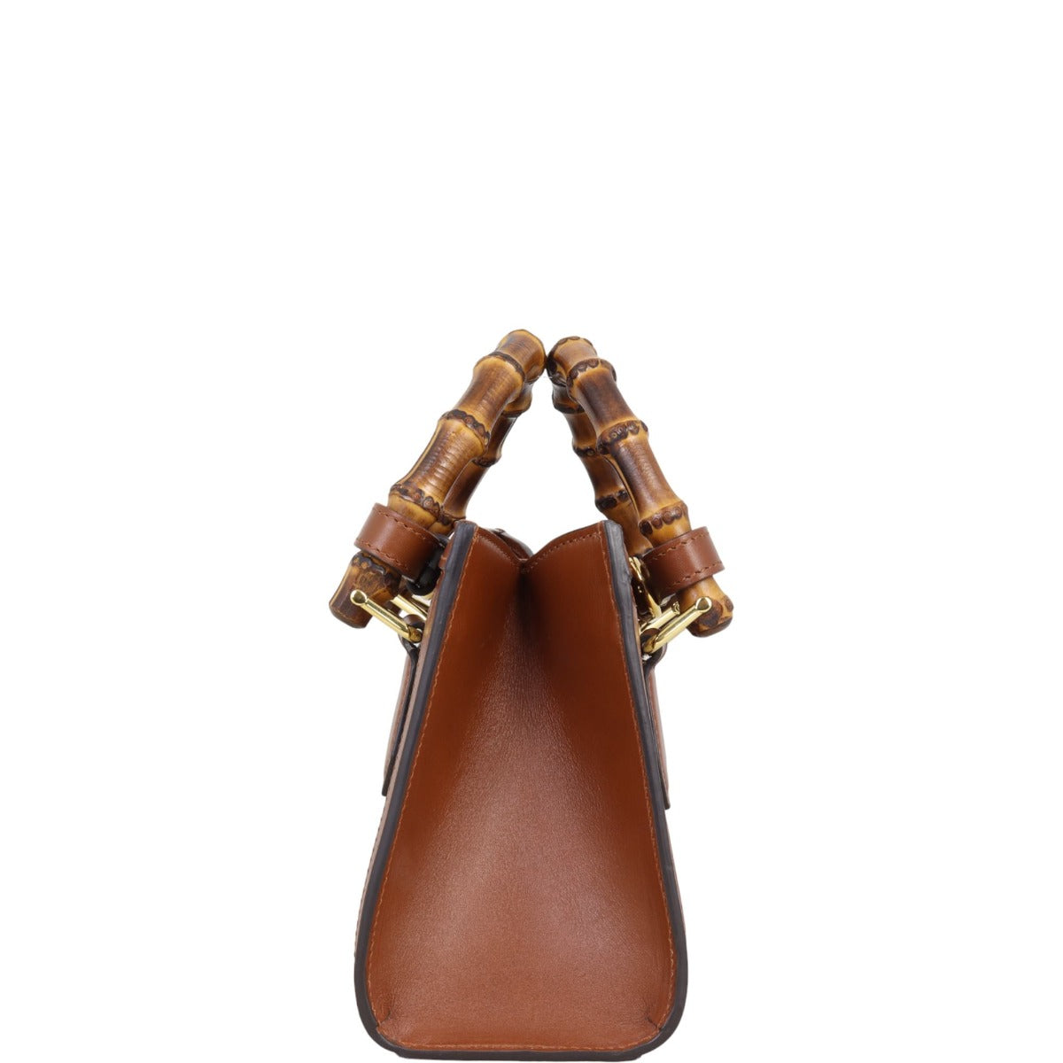 Gucci GG Diana Bamboo Top Handle Mini Tote