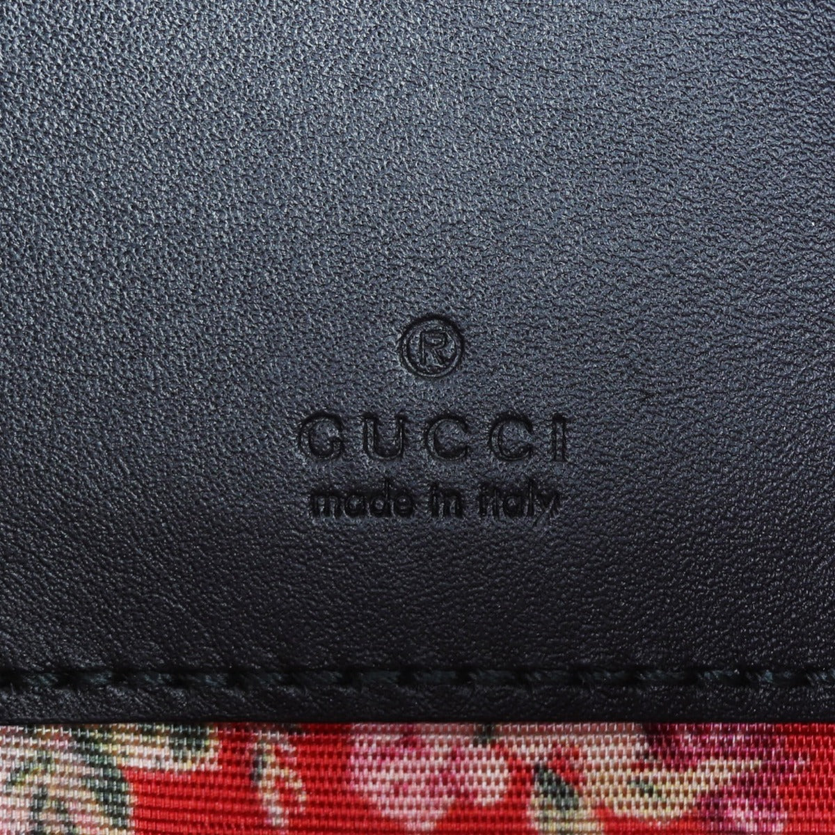 Gucci Logo Belt Bag Interior Stamp